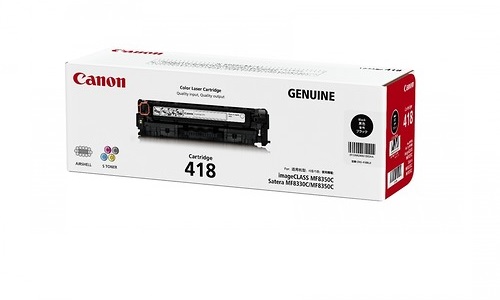 MỰC IN CANON 418 BLACK TONER CARTRIDGE