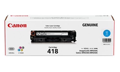 MỰC IN CANON 418 CYAN TONER CARTRIDGE