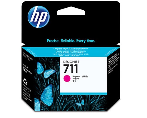 Mực in HP 711 màu đỏ (CZ131A) dùng cho máy in HP T120/T520