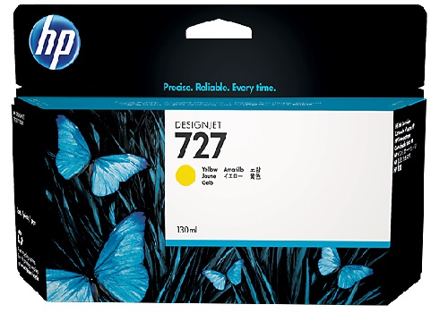 Mực in HP 727 màu vàng (B3P21A) dùng cho máy in HP T920/T1500
