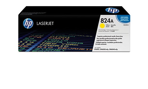 Mực in HP 824A (CB382A) màu vàng dùng cho máy in HP CP6015/6015DN/6015X