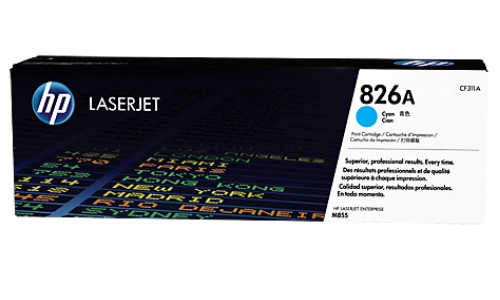 Mực in HP 826A màu xanh (CF311A) dùng cho máy in HP M855DN