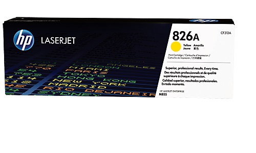 Mực in HP 826A màu vàng (CF312A) dùng cho máy in HP M855DN