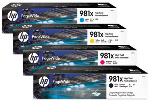 Mực In HP 981X High Yield Yellow Original Pagewide Cartridge