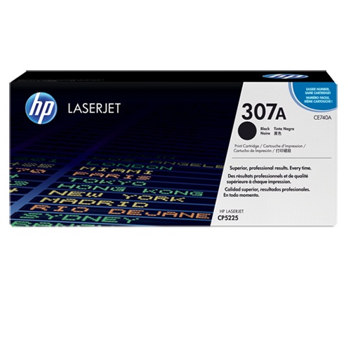 Mực in HP 307A (CE740A) màu đen dùng cho máy in HP CP5225/5225N/5225DN