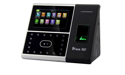 Máy chấm công khuôn mặt + vân tay + kiểm soát cửa Ronald Jack Iface 302