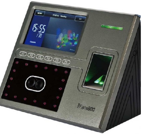 Máy chấm công khuôn mặt + vân tay Ronald Jack Iface 800