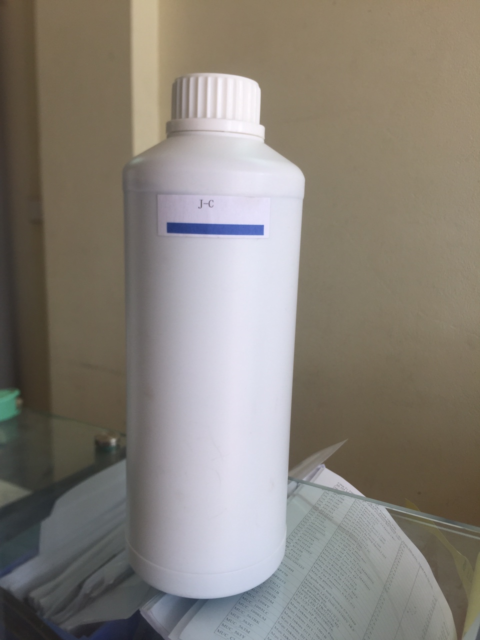 Mực Canon J màu xanh 1L