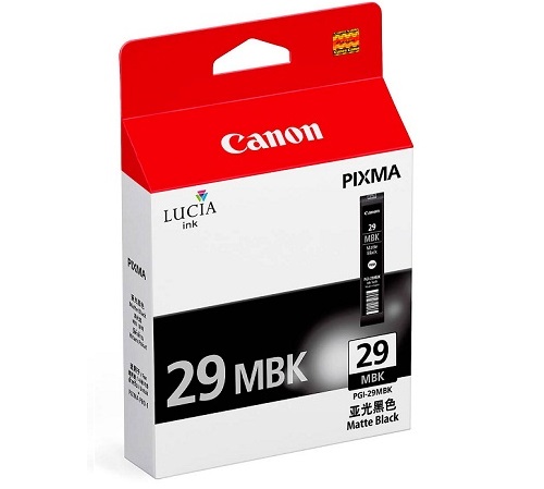 Mực in Canon 29 Mate Black dùng cho máy in Canon Pro 1
