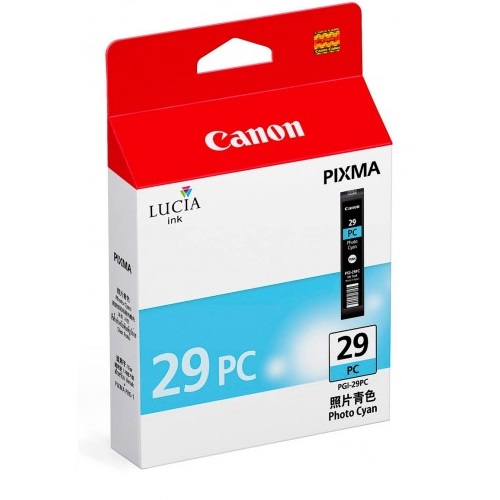 Mực in Canon 29 Photo Cyan dùng cho máy in Canon Pro 1
