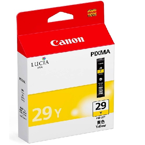 Mực in Canon 29 Yellow dùng cho máy in Canon Pro 1
