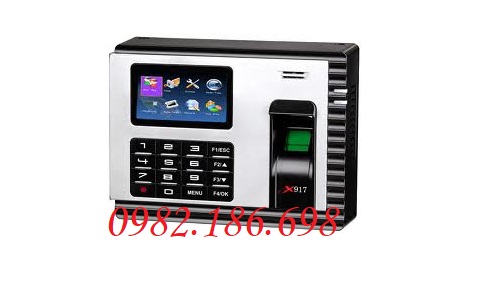 Máy chấm công vân tay + thẻ cảm ứng Ronald Jack X917