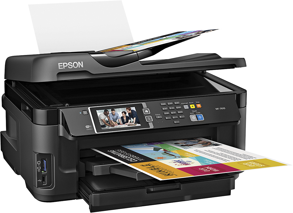 Máy in màu đa năng a3 Epson WF7610 tặng 1 tập giấy ảnh Epson