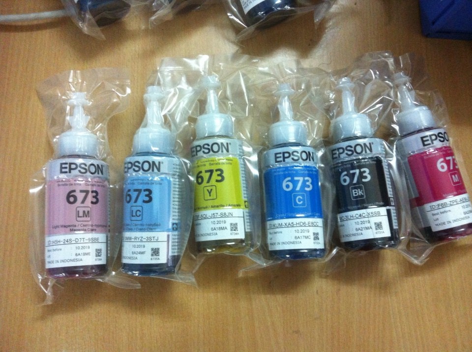 Mực in phun màu Epson L800-Màu đỏ light T6736