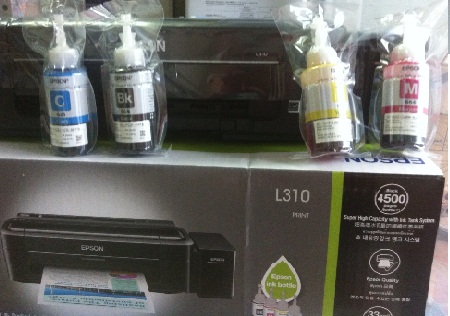 Máy in màu Epson L310 tặng 1 tập giấy ảnh Epson