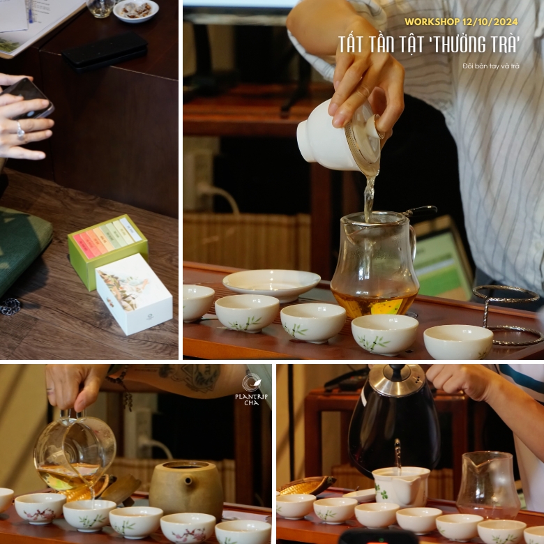 Cùng tham  gia workshop Tất Tần Tật “Thưởng Trà” tại Hồ Chí Minh.