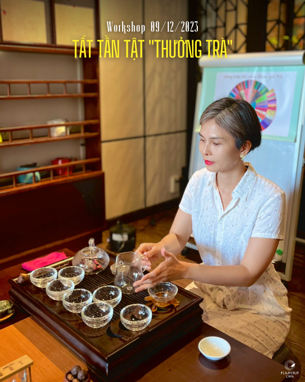 Tea Specialist Kim Thanh sẽ trực tiếp chia sẻ về trà trong buổi workshop.