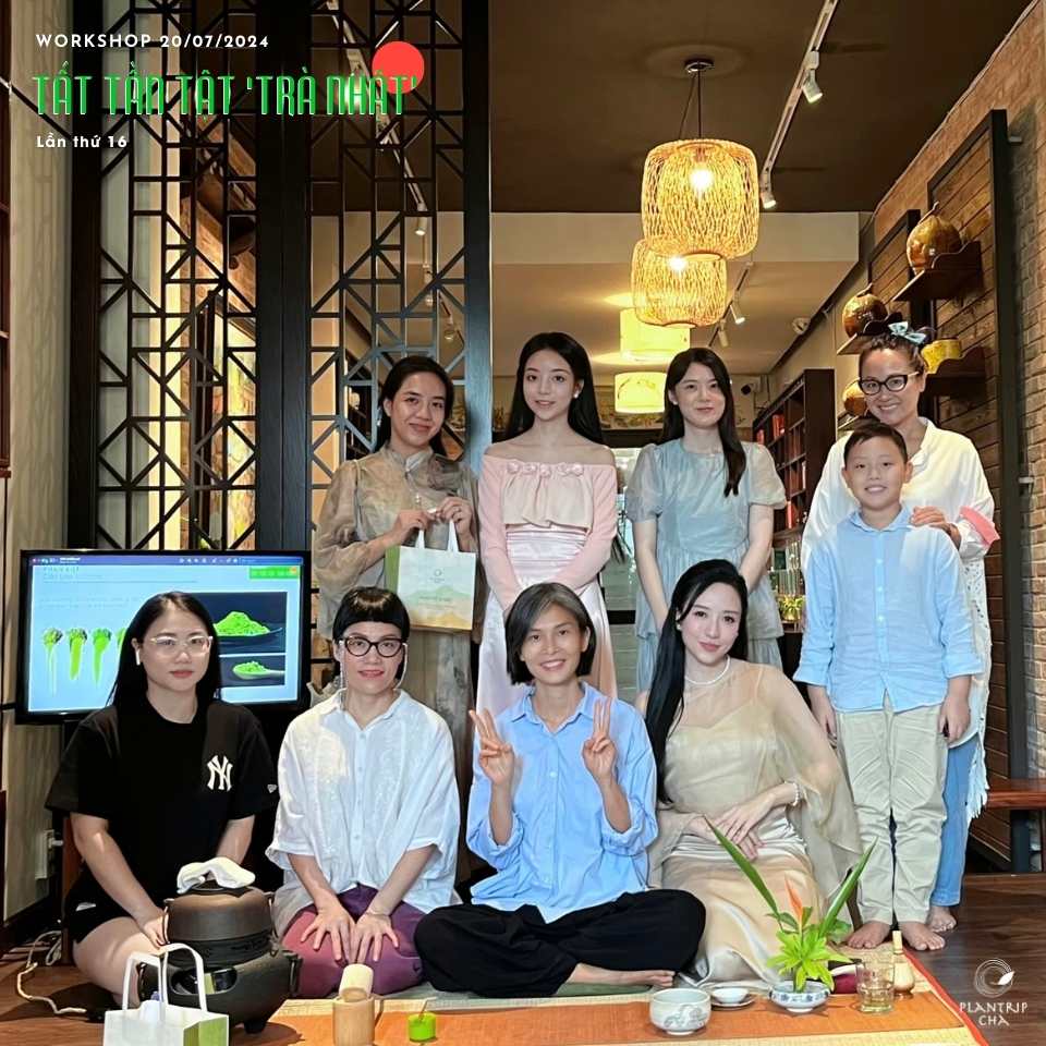 Tea Specialist Kim Thanh sẽ trực tiếp chia sẻ về trà Nhật trong buổi workshop - Plantrip Cha