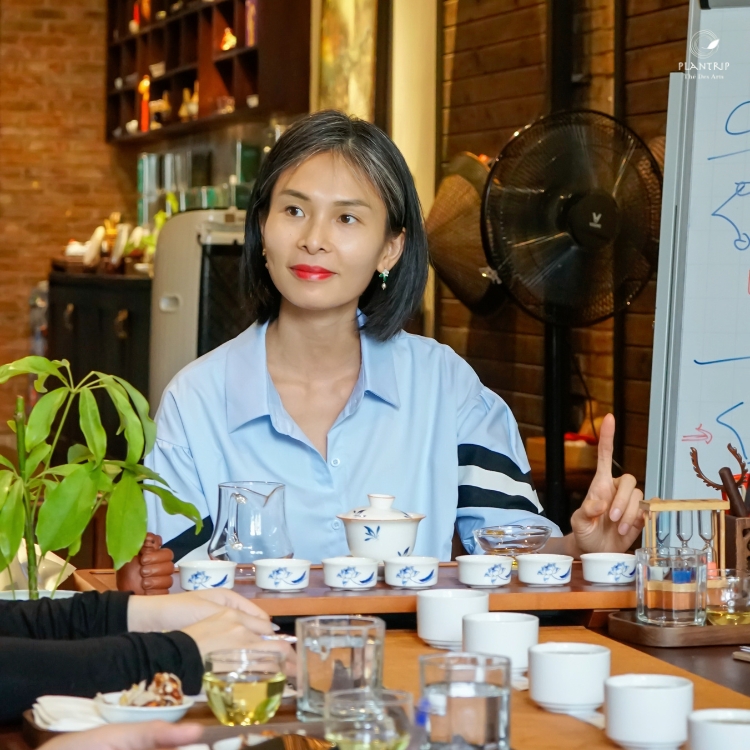Tea Specialist Kim Thanh sẽ trực tiếp chia sẻ về trà trong buổi workshop.