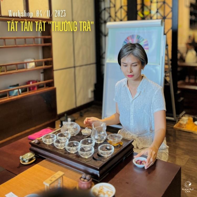 Tea Specialist Kim Thanh sẽ trực tiếp chia sẻ về trà trong buổi workshop