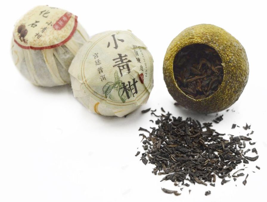 Tiểu Thanh Cam - thức trà Phổ Nhĩ có hương cam quýt thanh mát (Ảnh: sưu tầm)