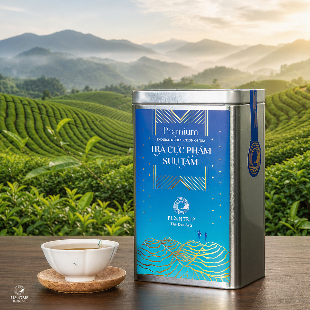 Trà Xanh Nõn Tôm Tân Cương Thượng Hạng.