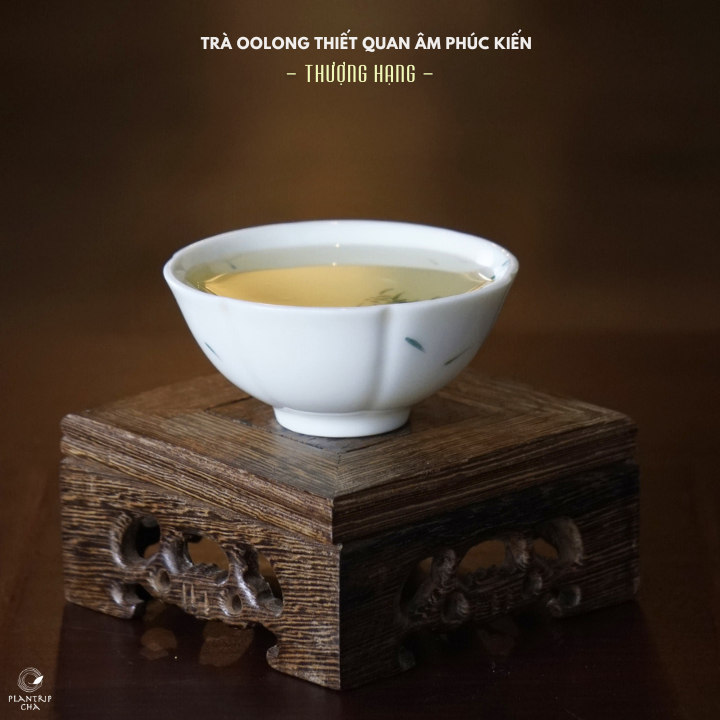 Hương hoa đặc biệt của Trà Oolong Thiết Quan Âm Phúc Kiến Thượng Hạng sẽ đem lại cho bạn sự thư thái, dễ chịu và ấm áp.