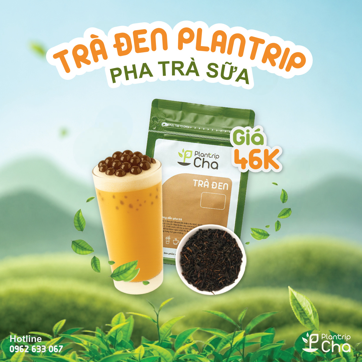 Trà đen Plantrip.