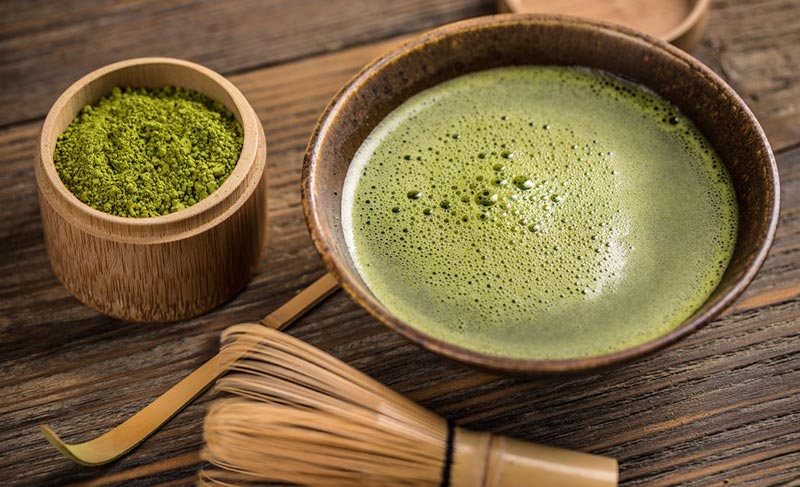 Chổi matcha đánh tan bột trà xanh