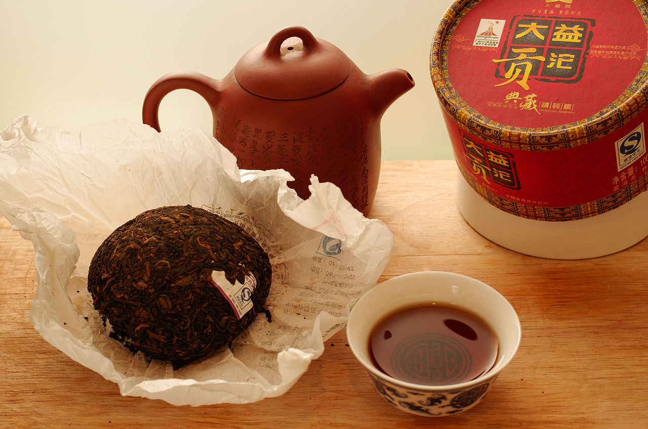 Trà Phổ Nhĩ hay trà Pu-erh là loại trà trứ danh có nguồn gốc từ tỉnh Vân Nam, Trung Quốc