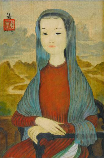 Bức họa “Mona Lisa” đạt mức 724,000 USD (16,6 tỷ VND) trong phiên đấu giá tại Christie’s Hong Kong ngày 24/5/2021 (Ảnh: sưu tầm)