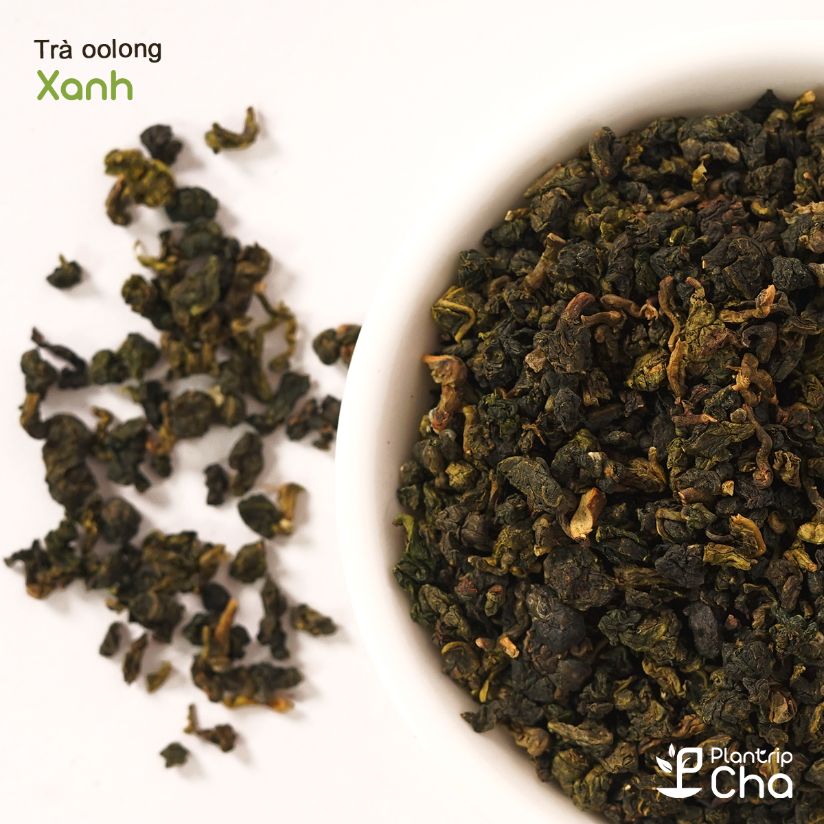 Trà oolong Xanh Thuần.