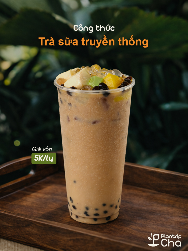 Trà sữa truyền thống.