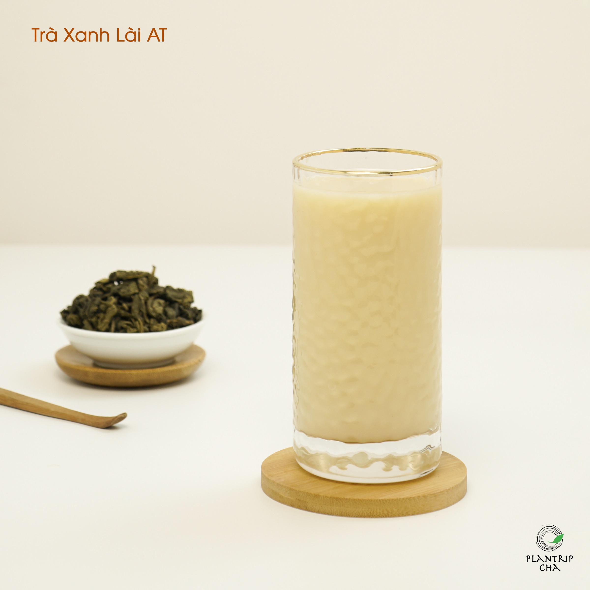 Trà sữa pha từ Trà Xanh Lài AT.
