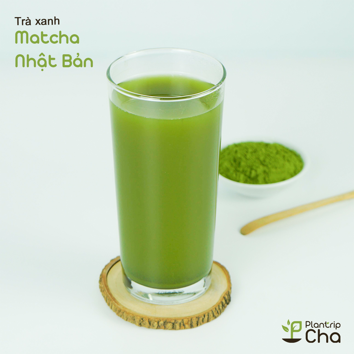Màu nước trà của Matcha.