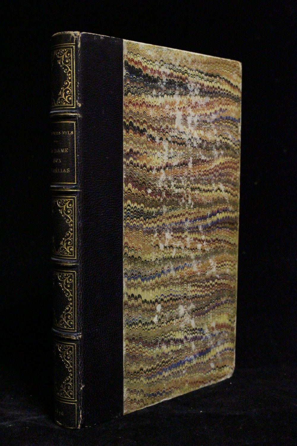 Tuyệt tác La Dame Aux Camélias (Trà Hoa Nữ) của tiểu thuyết gia Alexandre Dumas Fils - Ấn bản năm 1856 (Ảnh: sưu tầm)