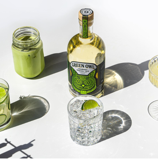 Vodka trà xanh gây ấn tượng với hương vị êm đằm, ngọt nhẹ (Ảnh: sưu tầm)