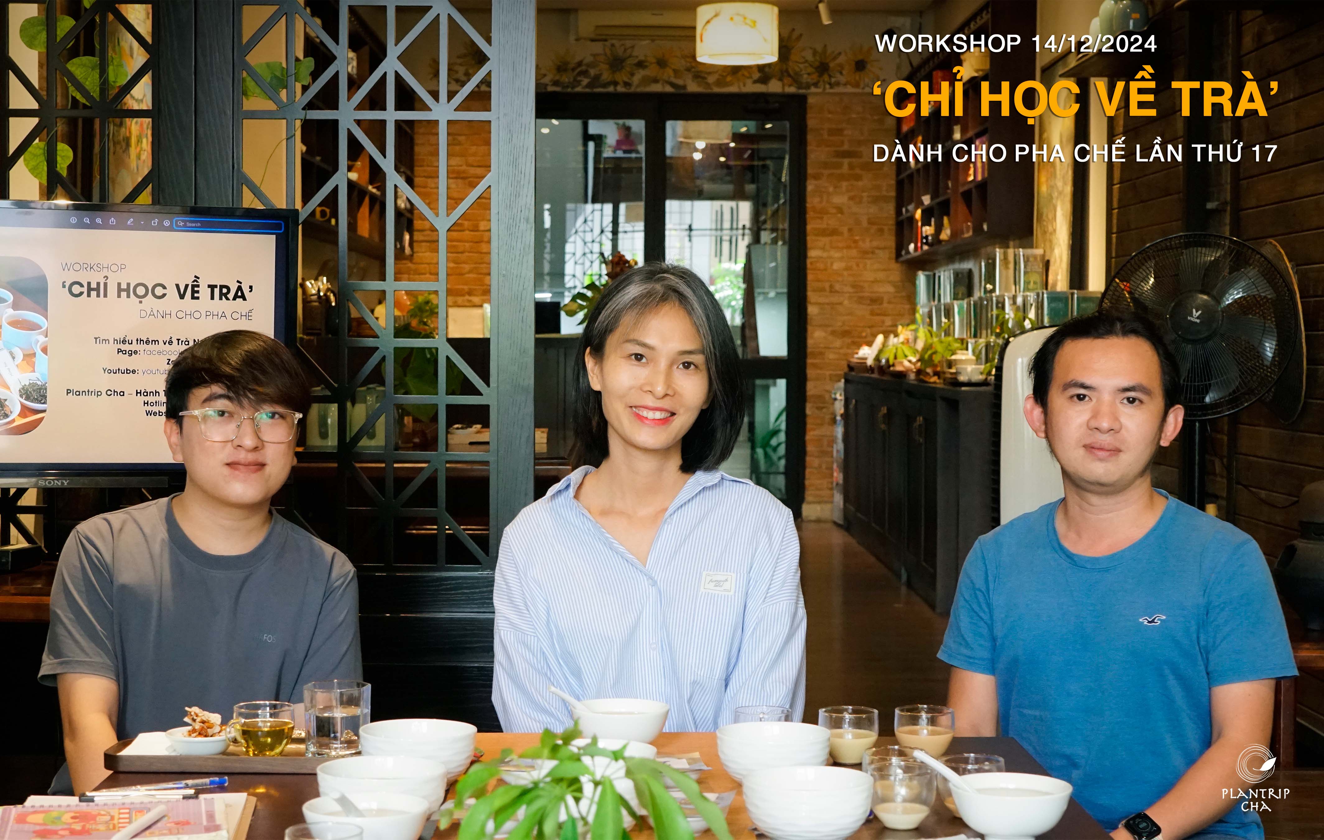 Workshop "Chỉ Học Về Trà"  Dành Cho Pha Chế tại Thành phố Hồ Chí Minh.