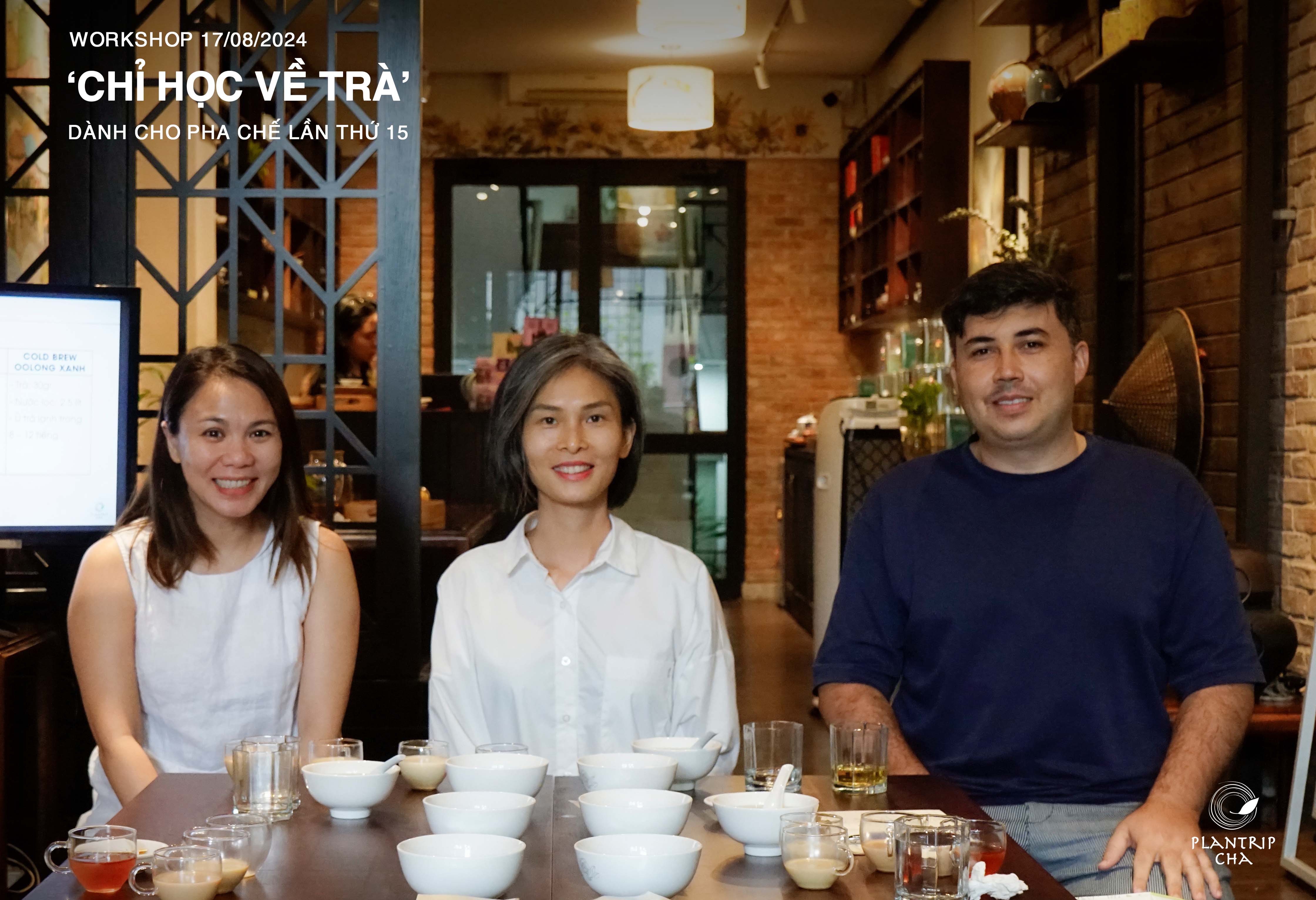 Workshop "Chỉ Học Về Trà"  Dành Cho Pha Chế tại Thành phố Hồ Chí Minh.