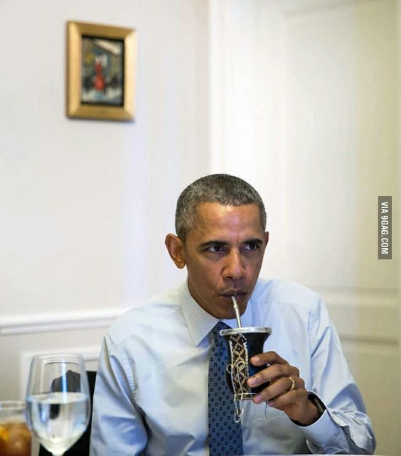 Cựu tổng thống Mỹ Barack Obama yerba mate