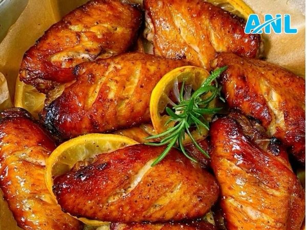 Cánh gà nướng bơ tỏi