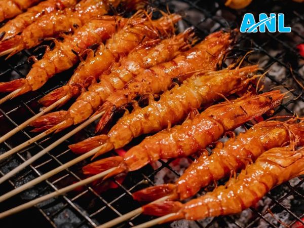 Hải sản nướng sốt BBQ