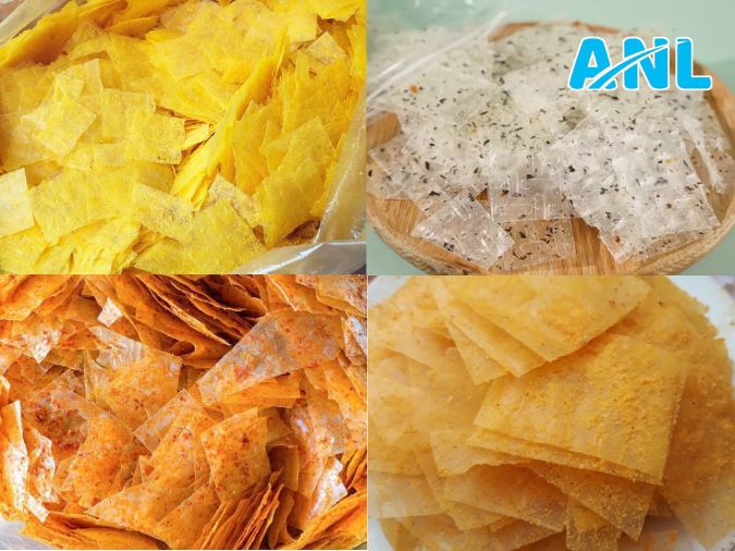 Bánh tráng lắc tẩm gia vị