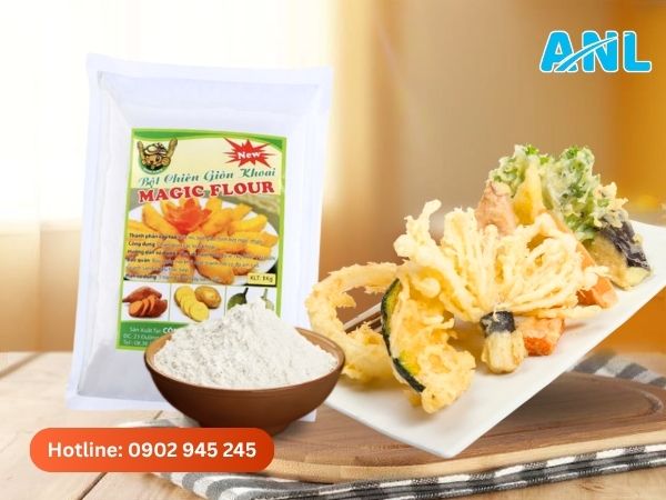 Bột chiên giòn Alo Nguyên Liệu