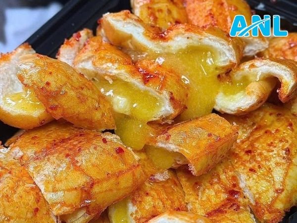 bánh mì muối ớt sốt bơ