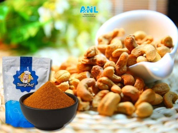Gia công bột BBQ lắc hạt điều xuất khẩu Hàn Quốc