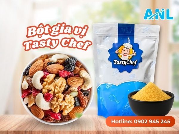 Giải pháp bột gia vị lắc cho hạt dinh dưỡng mix vị