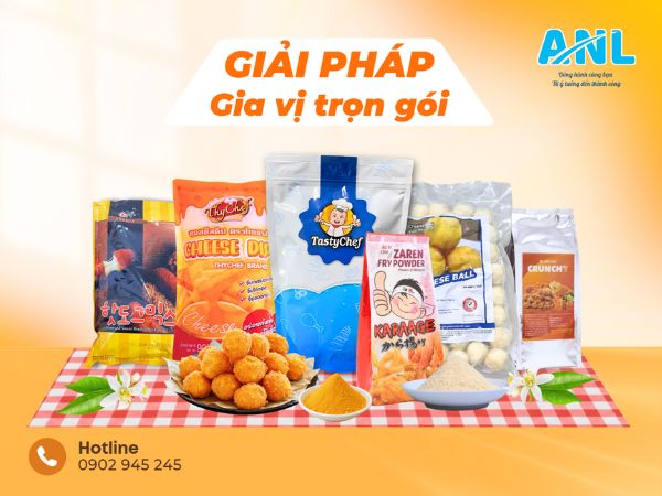 Nhà cung cấp bột gia vị Alo Nguyên Liệu
