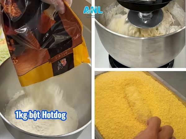 Bứt phá doanh thu với bột làm bánh hotdog