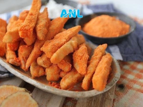 Ứng dụng bột phô mai lắc khoai tây